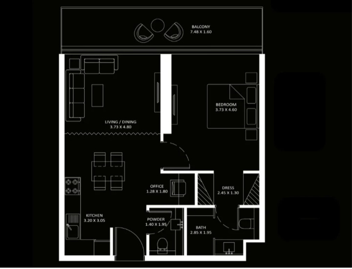 Апартаменты в Дубае, ОАЭ, 70 м² - фото 10