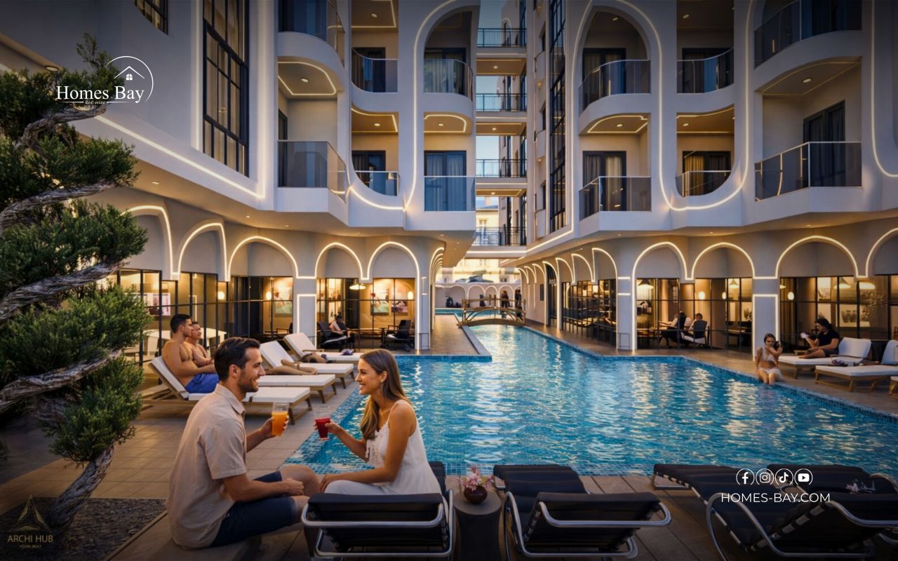 Апартаменты в Хургаде, Египет, 53 м² - фото 1