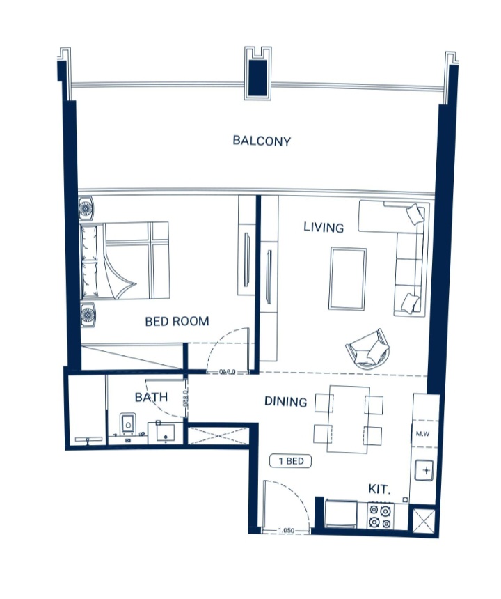 Апартаменты в Дубае, ОАЭ, 79 м² - фото 10