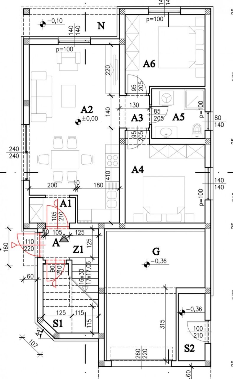 Квартира в Медулине, Хорватия, 59.85 м² - фото 2