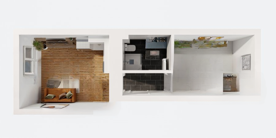 Квартира в Люксембурге, Люксембург, 35 м² - фото 1