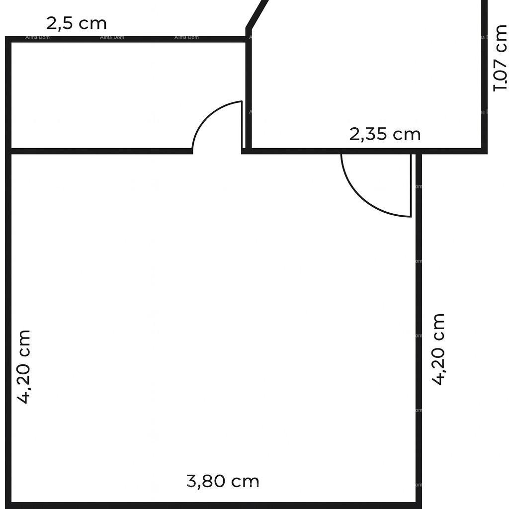 Квартира Istria, Barbariga, Хорватия, 25 м² - фото 10