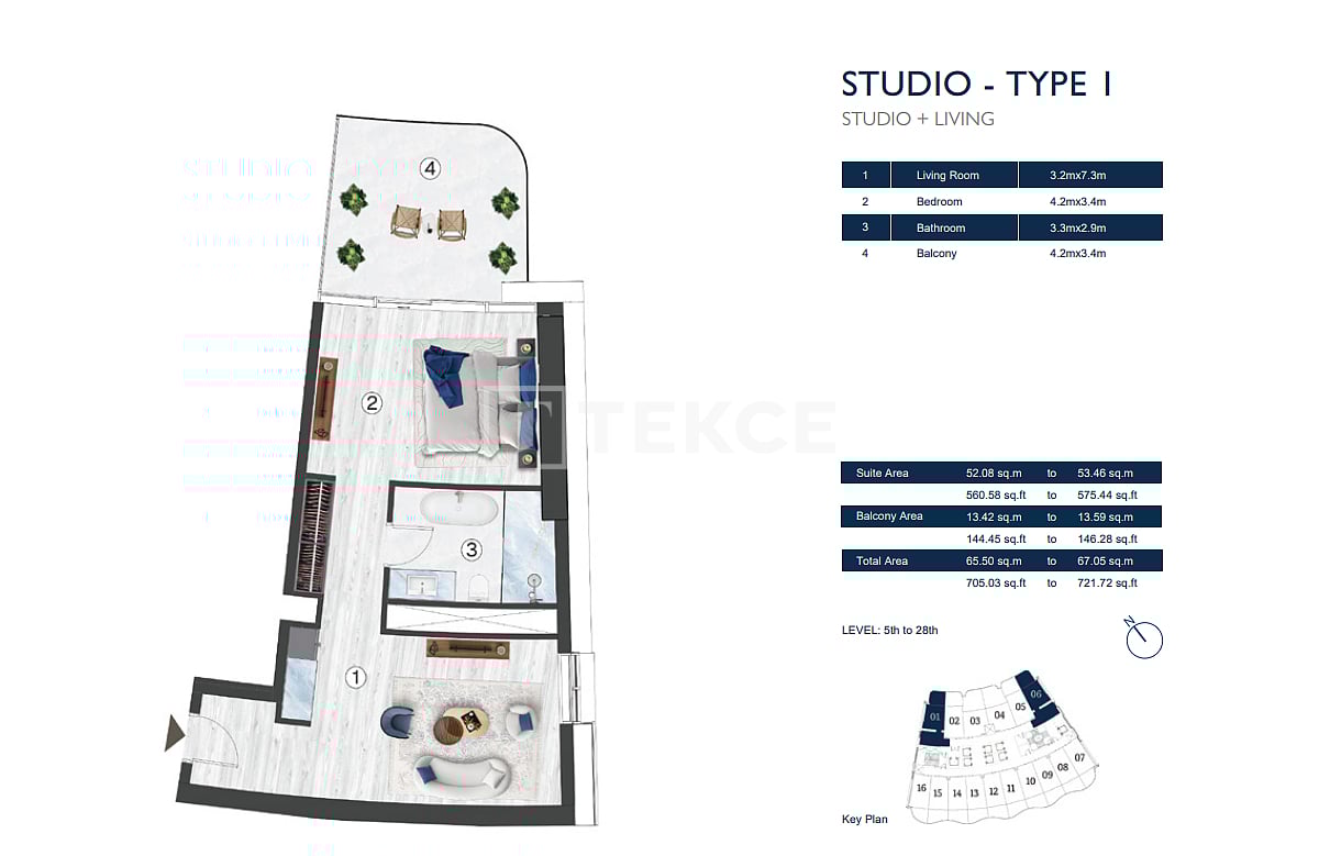 Апартаменты в Рас-эль-Хайме, ОАЭ, 129 м² - фото 11