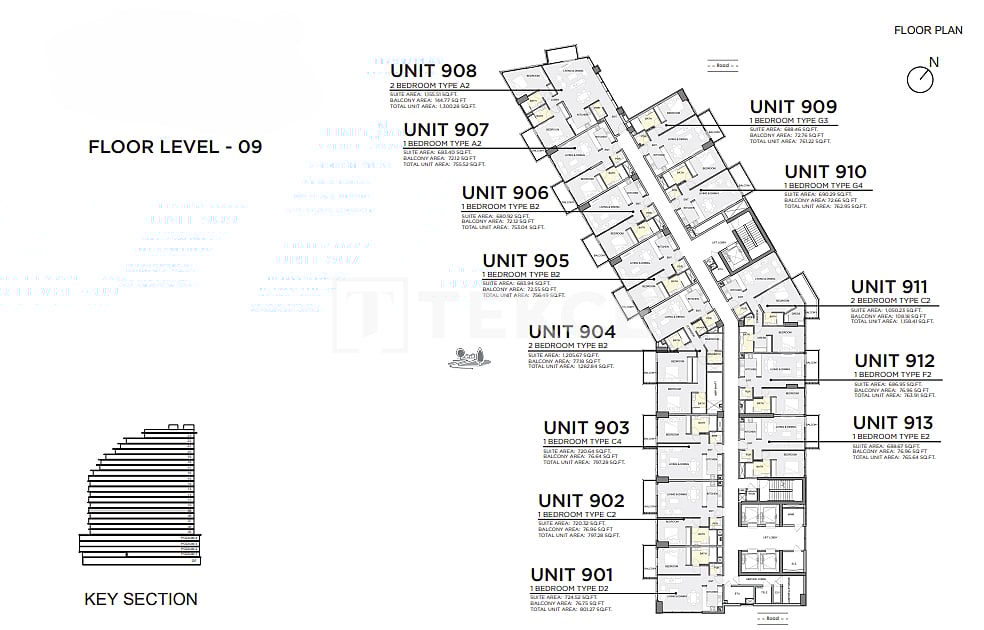 Апартаменты Букадра, ОАЭ, 160 м² - фото 12