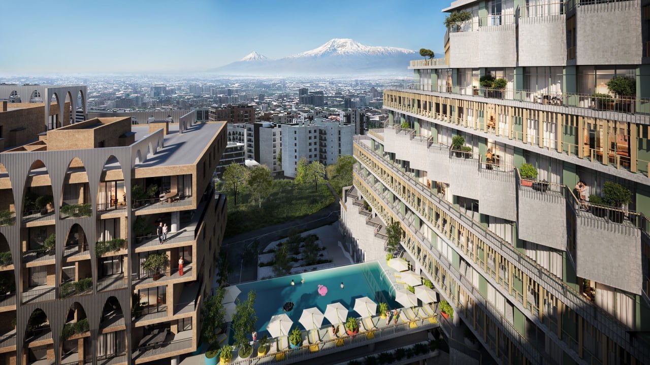 Апартаменты Ереван, Армения, 41 м² - фото 2