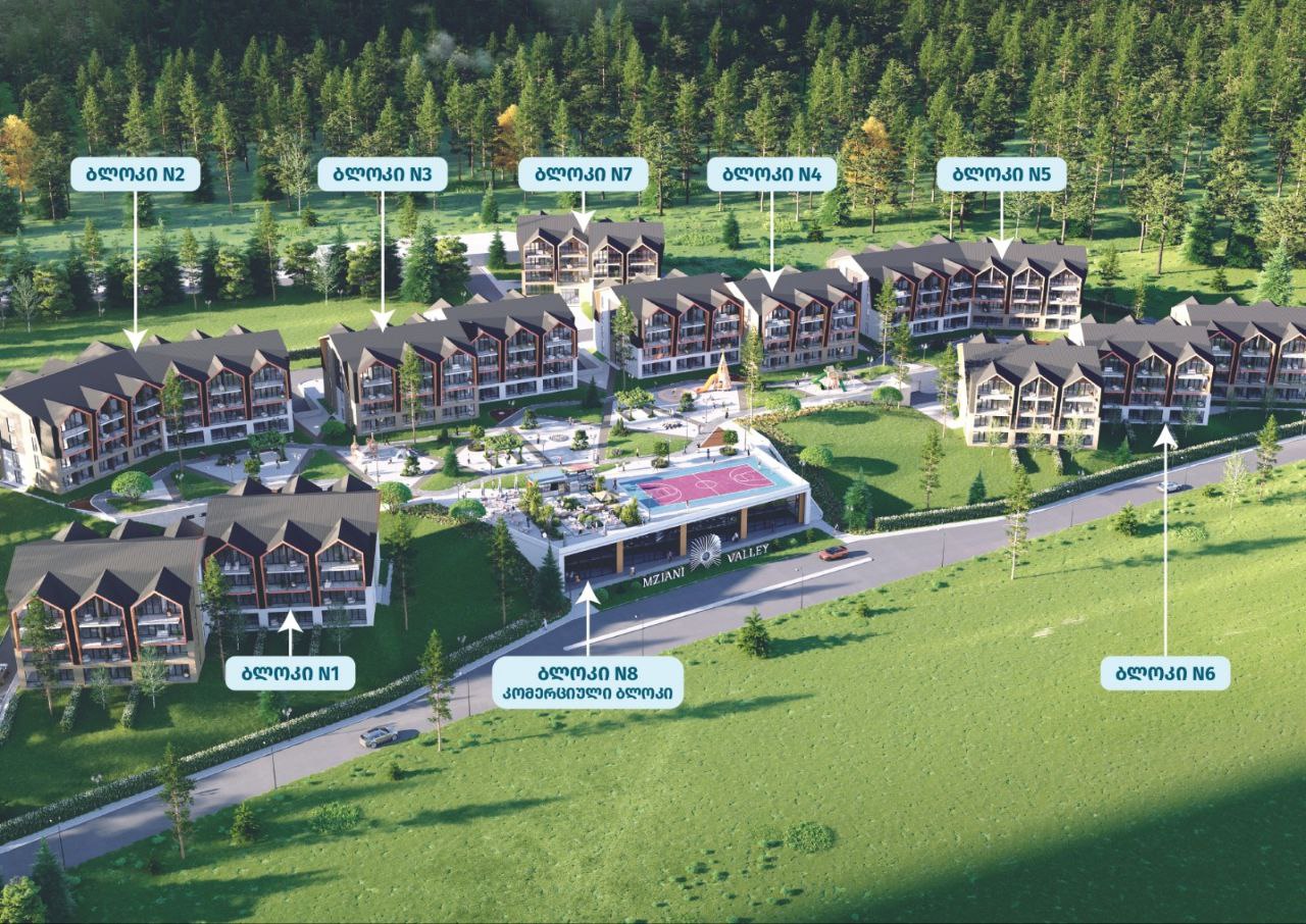 Апартаменты в Бакуриани, Грузия, 31.4 м² - фото 2