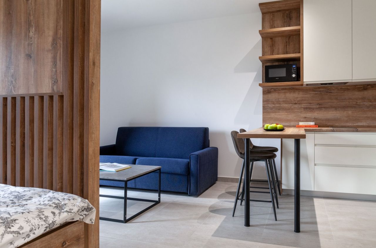 Квартира в Которе, Черногория, 33 м² - фото 1