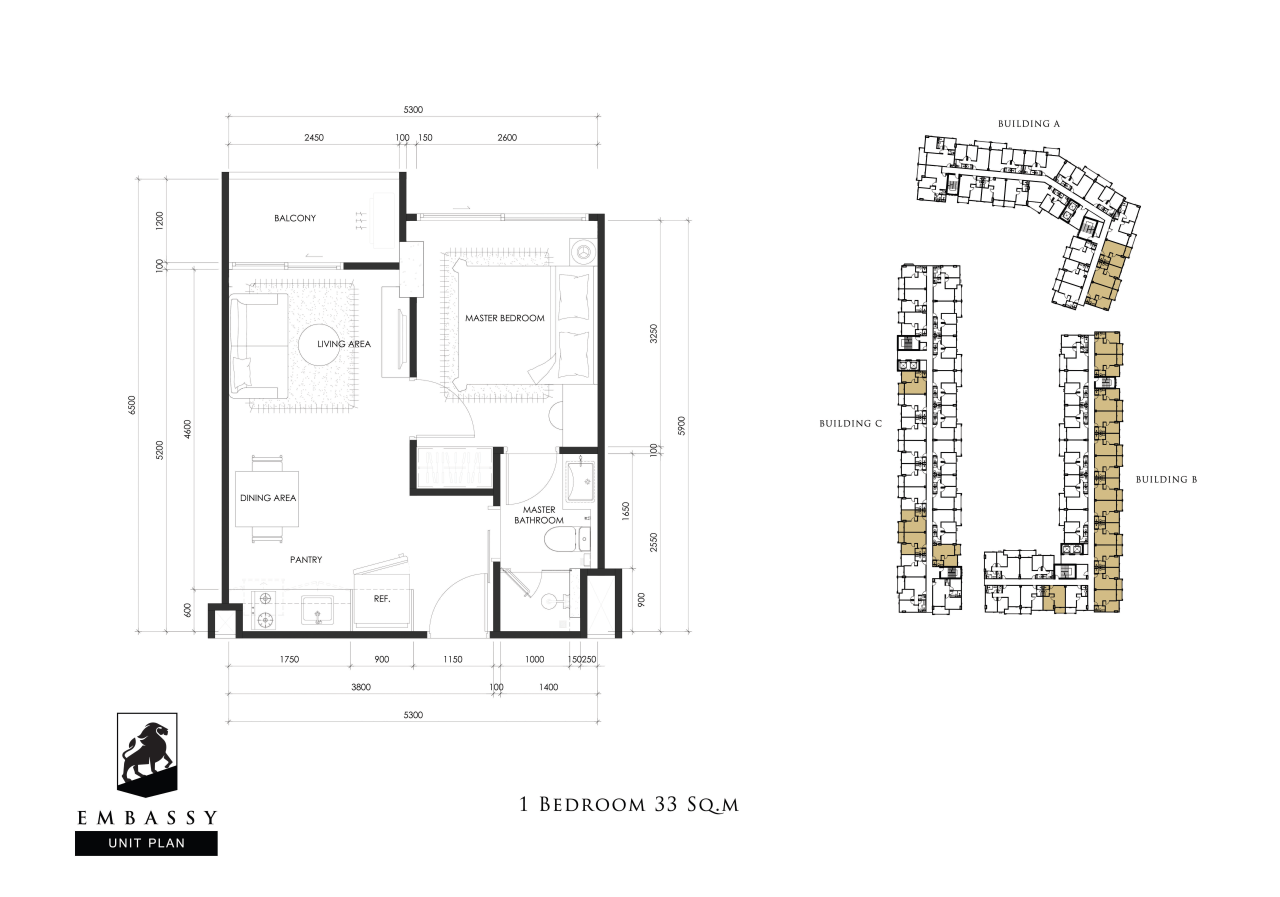 Квартира в Паттайе, Таиланд, 33 м² - фото 3