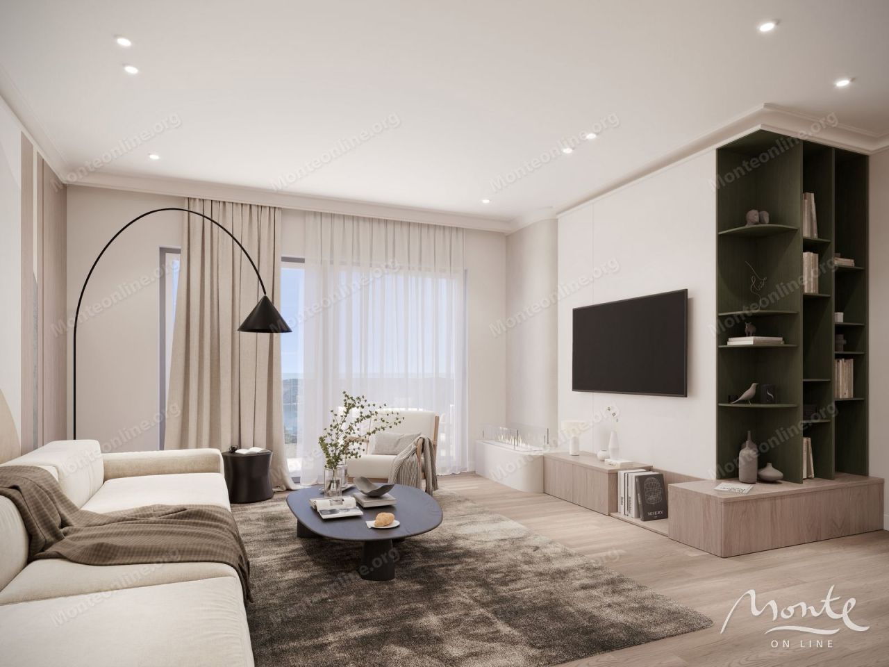 Апартаменты в Кумборе, Черногория, 70 м² - фото 1