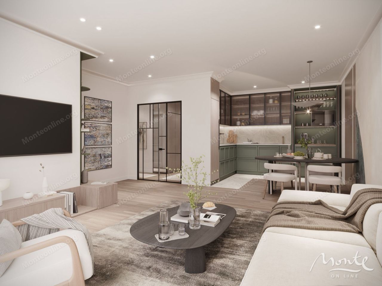 Апартаменты в Кумборе, Черногория, 70 м² - фото 2