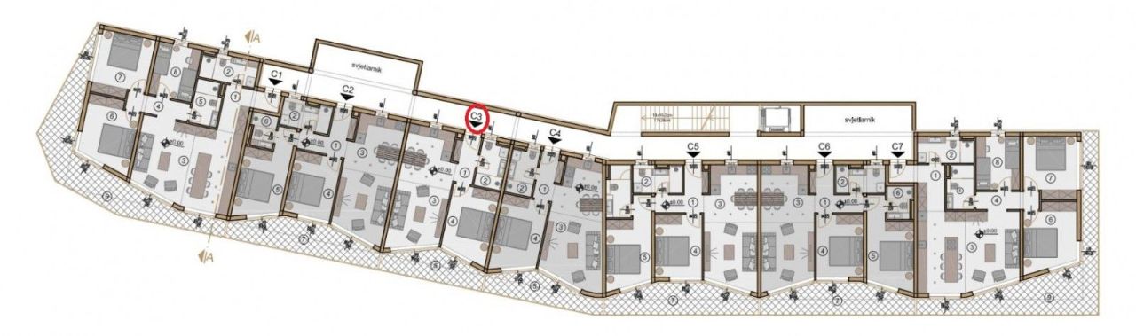 Квартира в Пуле, Хорватия, 51.82 м² - фото 11