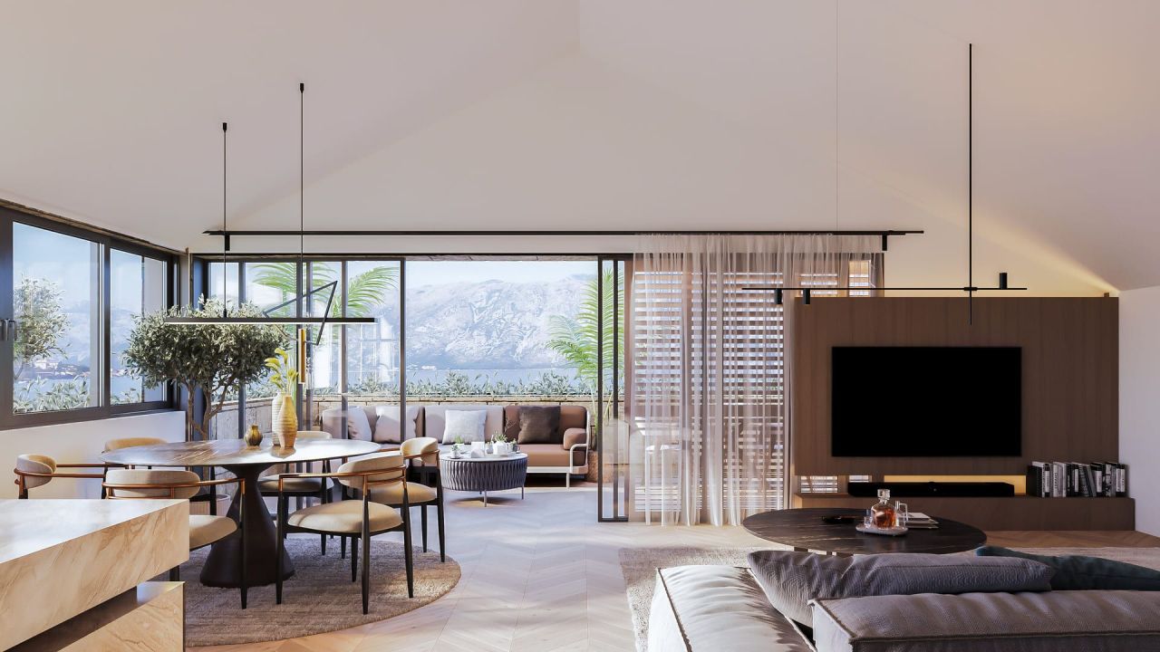 Апартаменты в Доброте, Черногория, 70 м² - фото 1