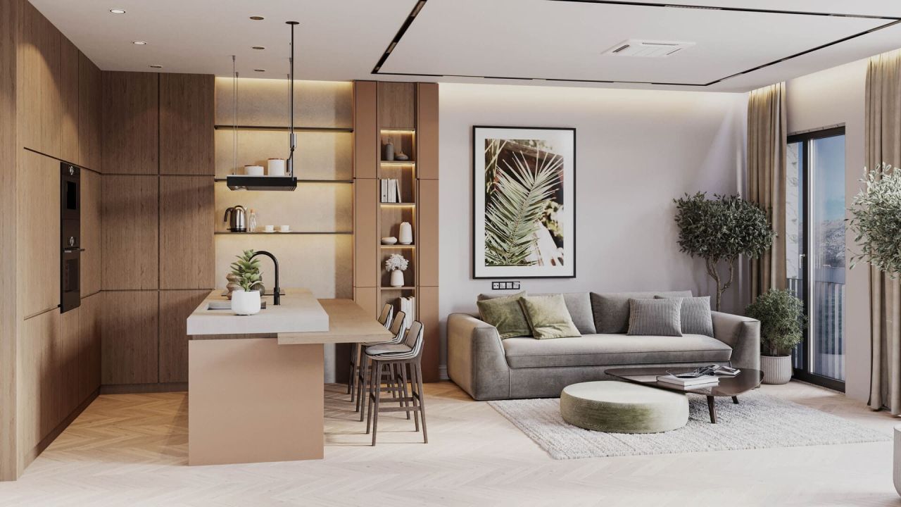 Апартаменты в Доброте, Черногория, 70 м² - фото 14