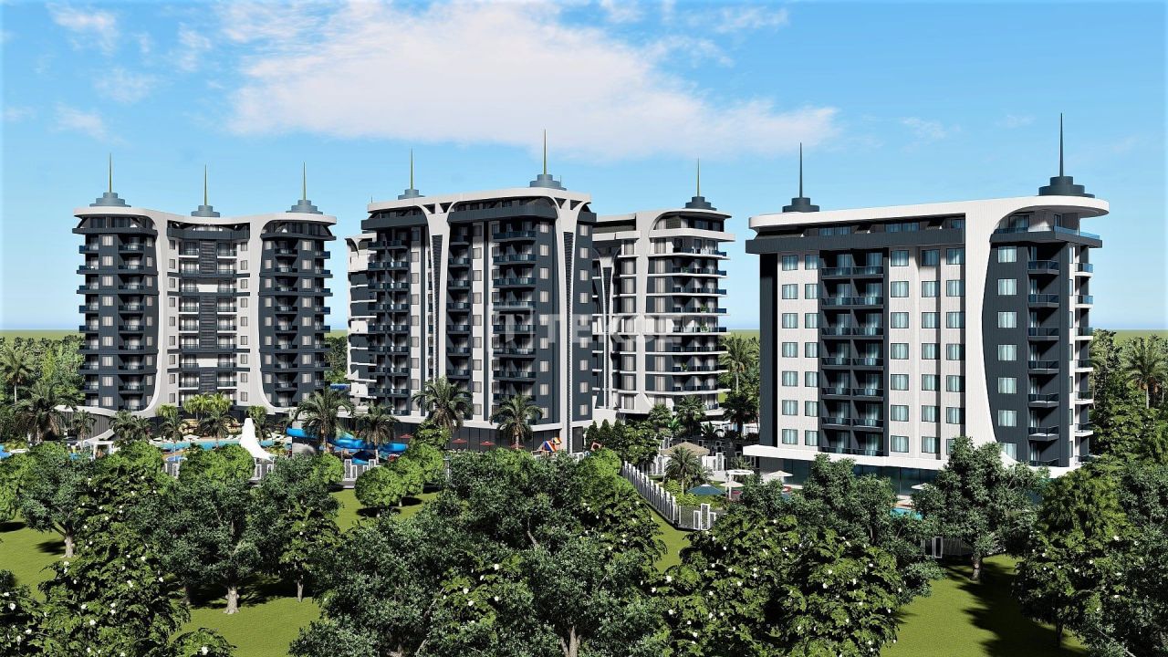 Апартаменты в Алании, Турция, 50 м² - фото 11