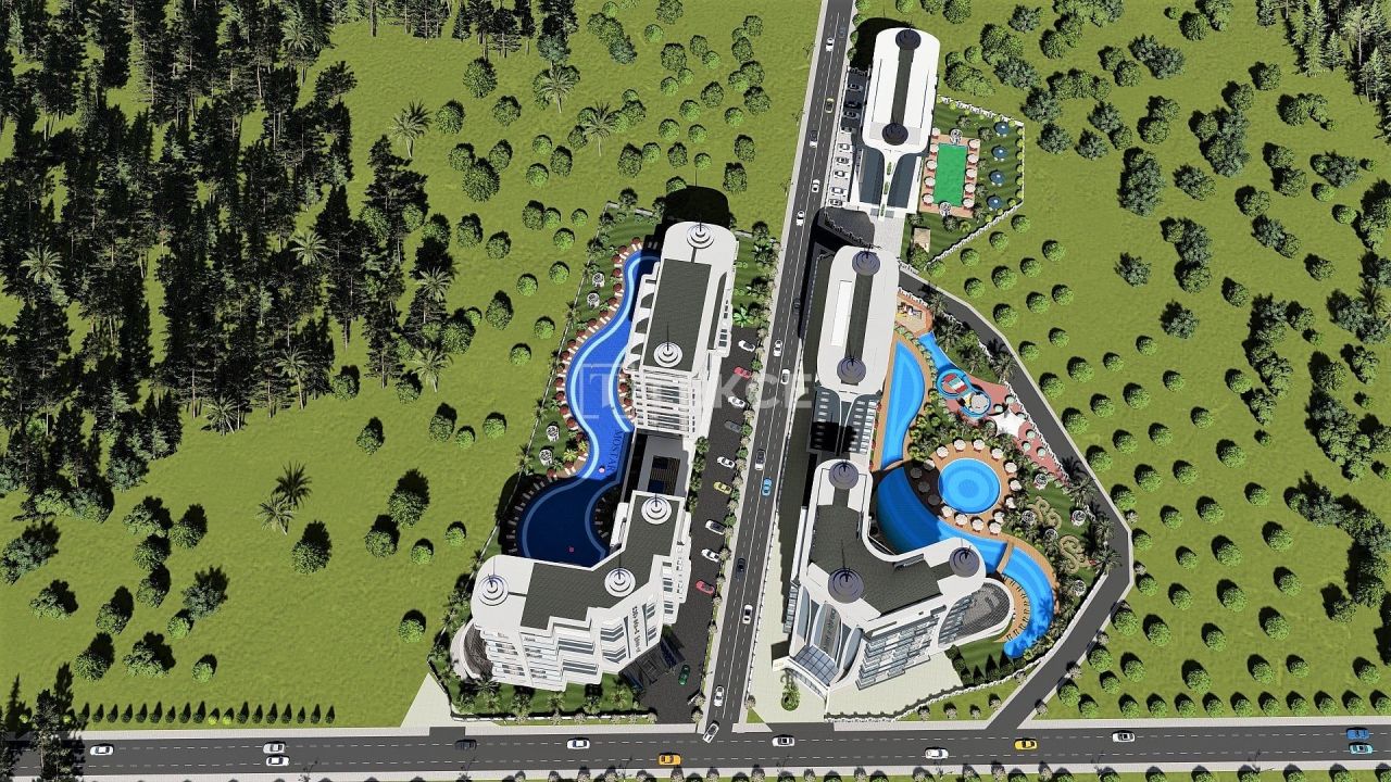 Апартаменты в Алании, Турция, 50 м² - фото 13