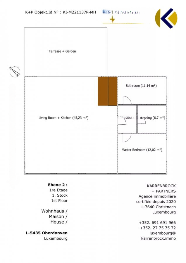 Квартира в Гревенмахере, Люксембург, 176 м² - фото 7