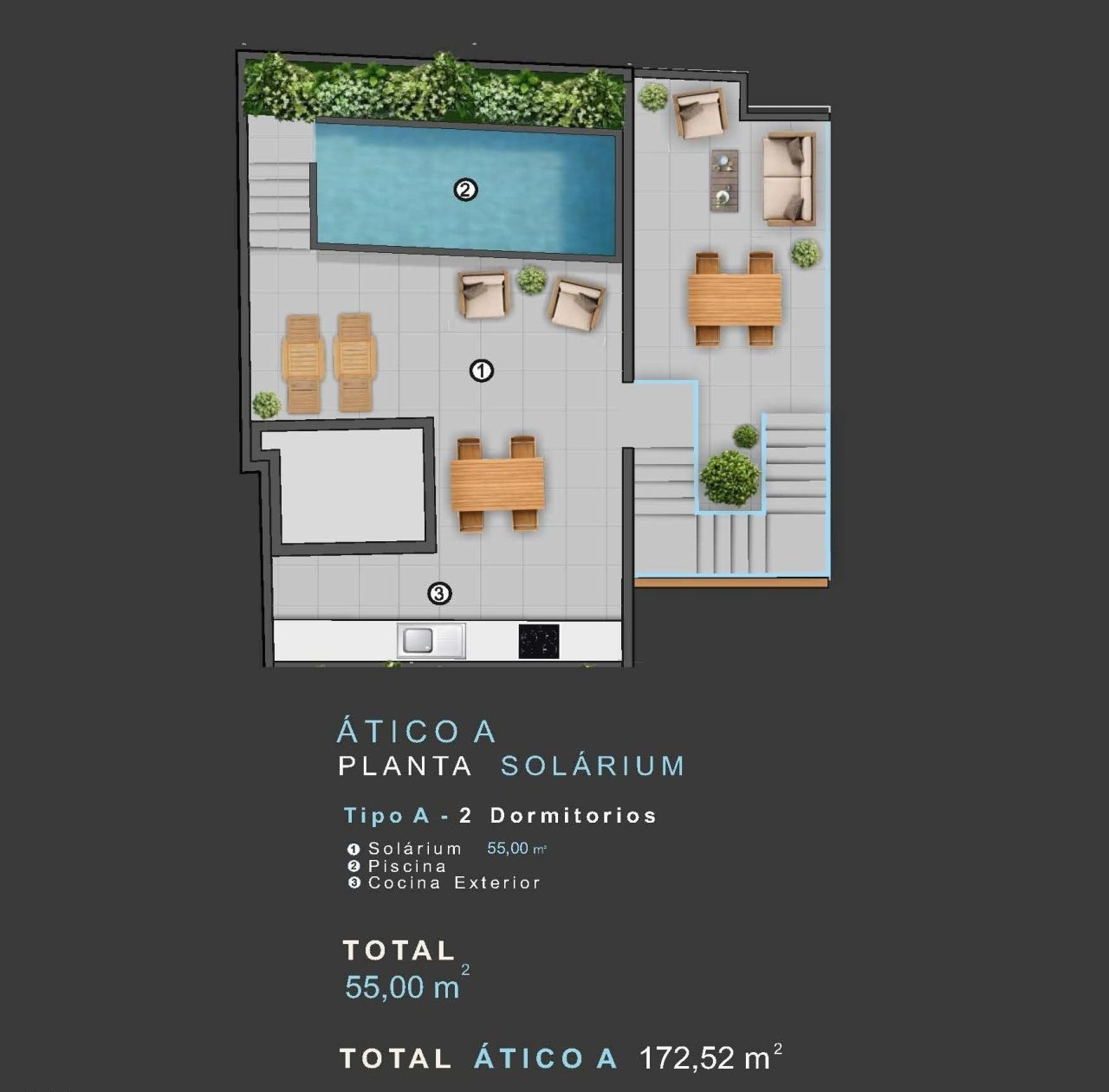 Пентхаус в Торревьехе, Испания, 90 м² - фото 14