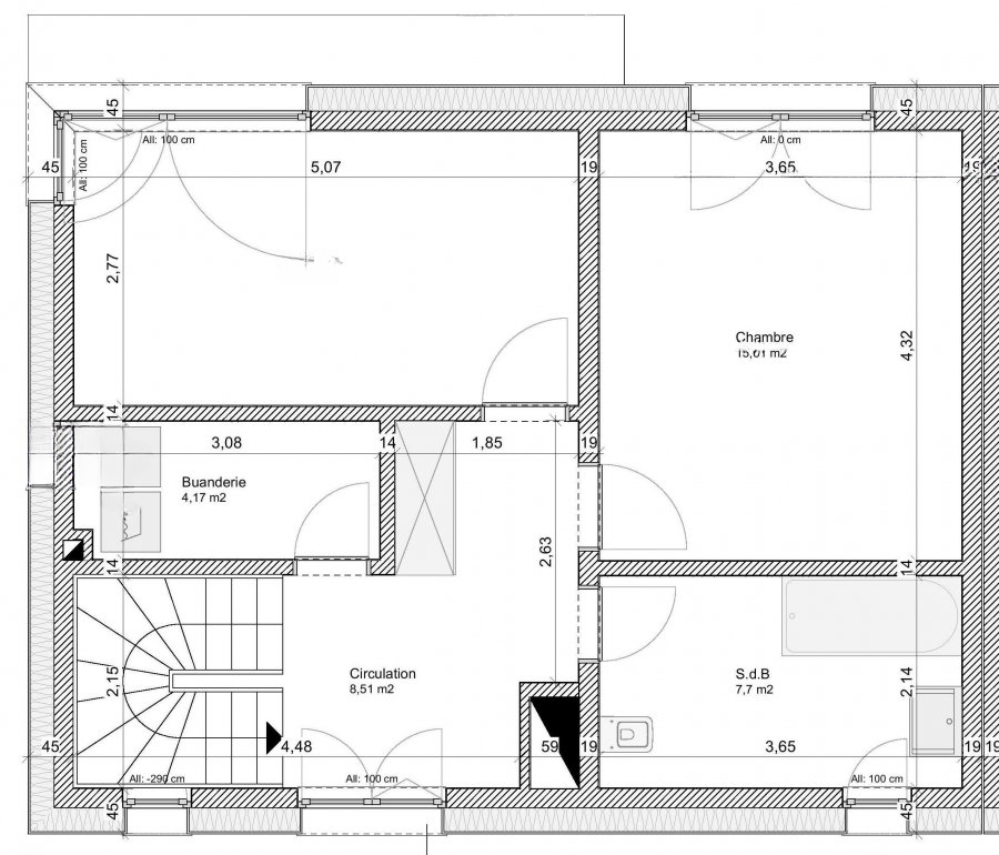 Квартира в Дикирхе, Люксембург, 135 м² - фото 7