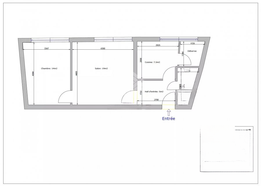 Квартира в Люксембурге, Люксембург, 52 м² - фото 7