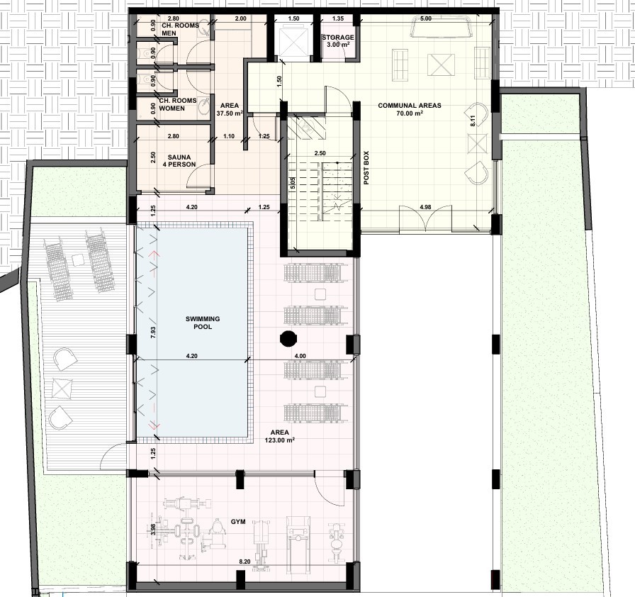 Апартаменты в Пафосе, Кипр, 60 м² - фото 5