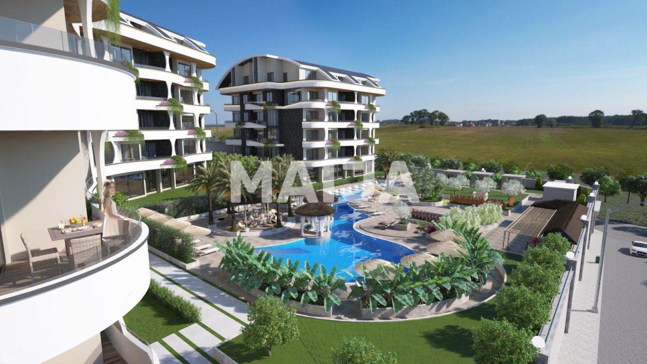 Апартаменты в Алании, Турция, 55 м² - фото 3