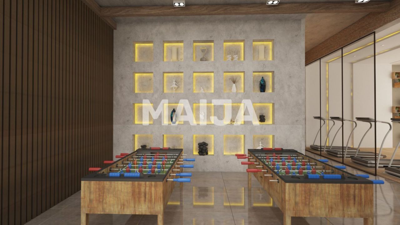 Апартаменты в Алании, Турция, 55 м² - фото 14