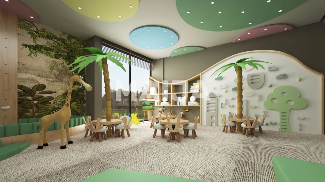 Апартаменты в Алании, Турция, 55 м² - фото 15