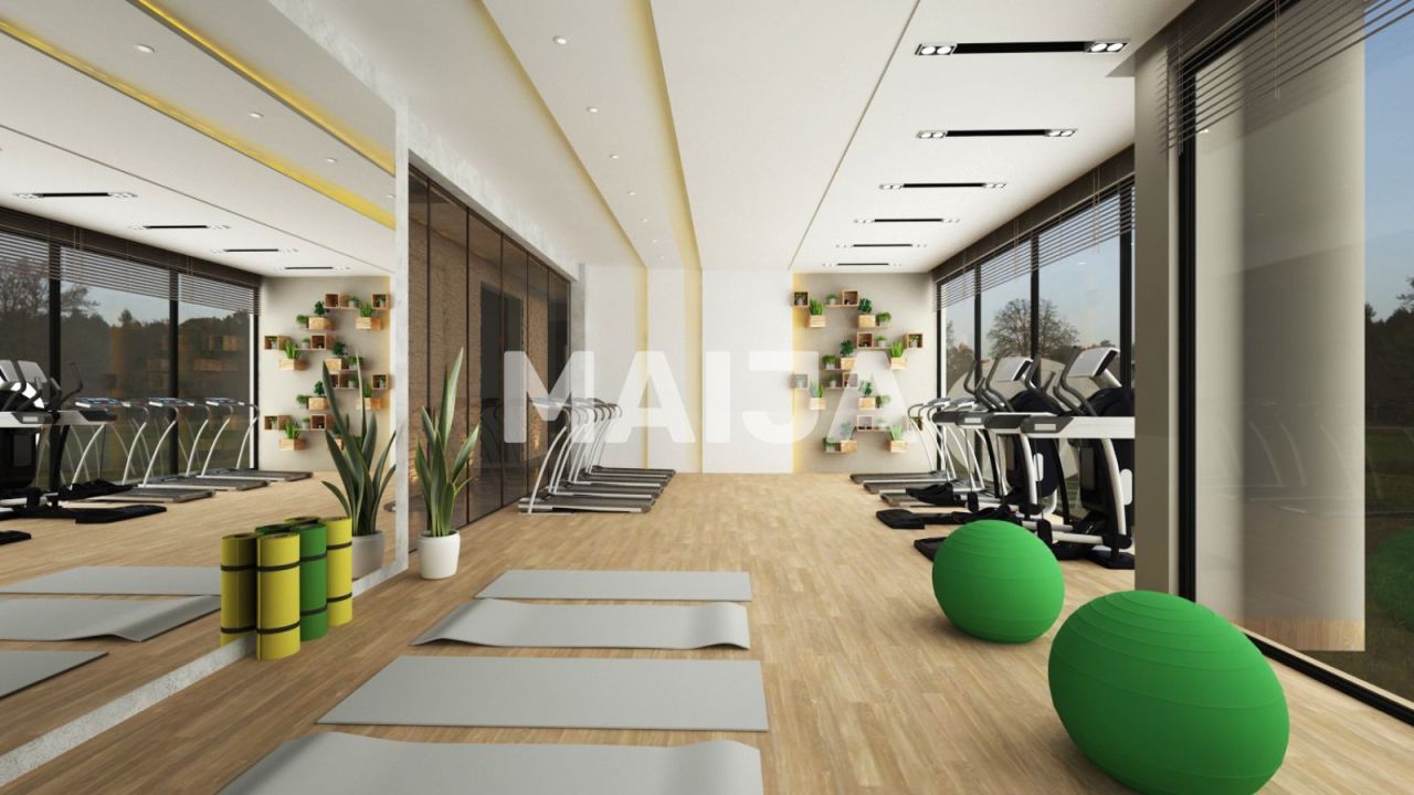 Апартаменты в Алании, Турция, 55 м² - фото 16