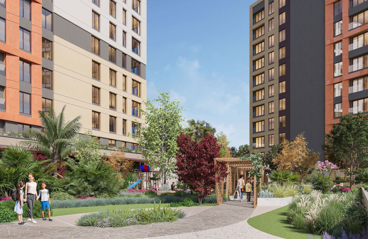 Апартаменты в Стамбуле, Турция, 54 м² - фото 14