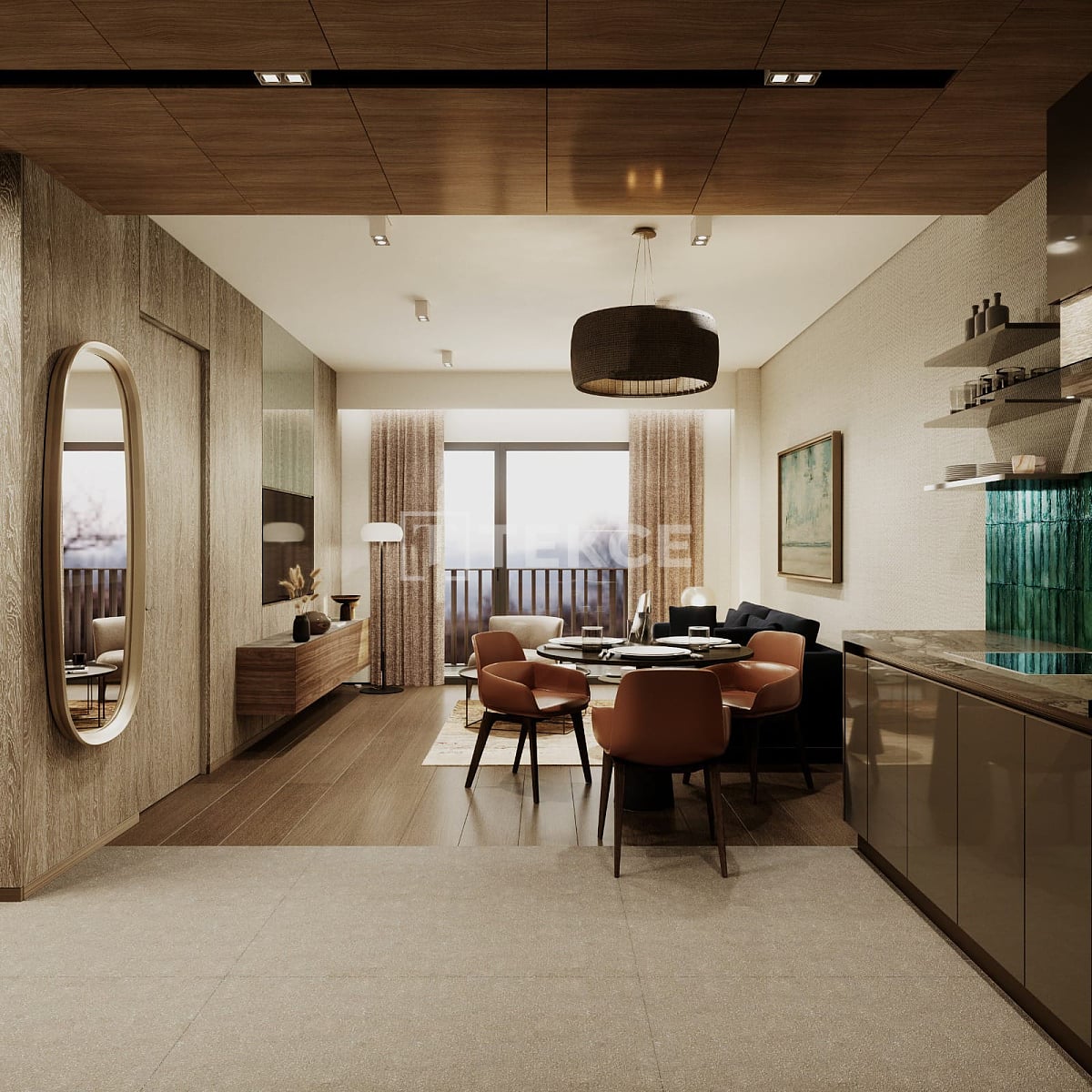 Апартаменты в Стамбуле, Турция, 43 м² - фото 7