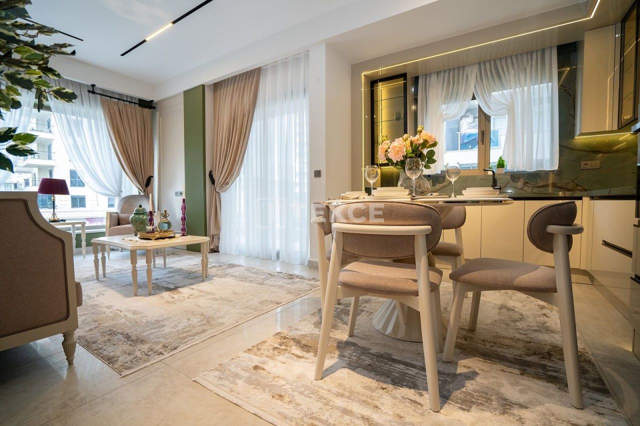 Апартаменты в Алании, Турция, 57 м² - фото 10