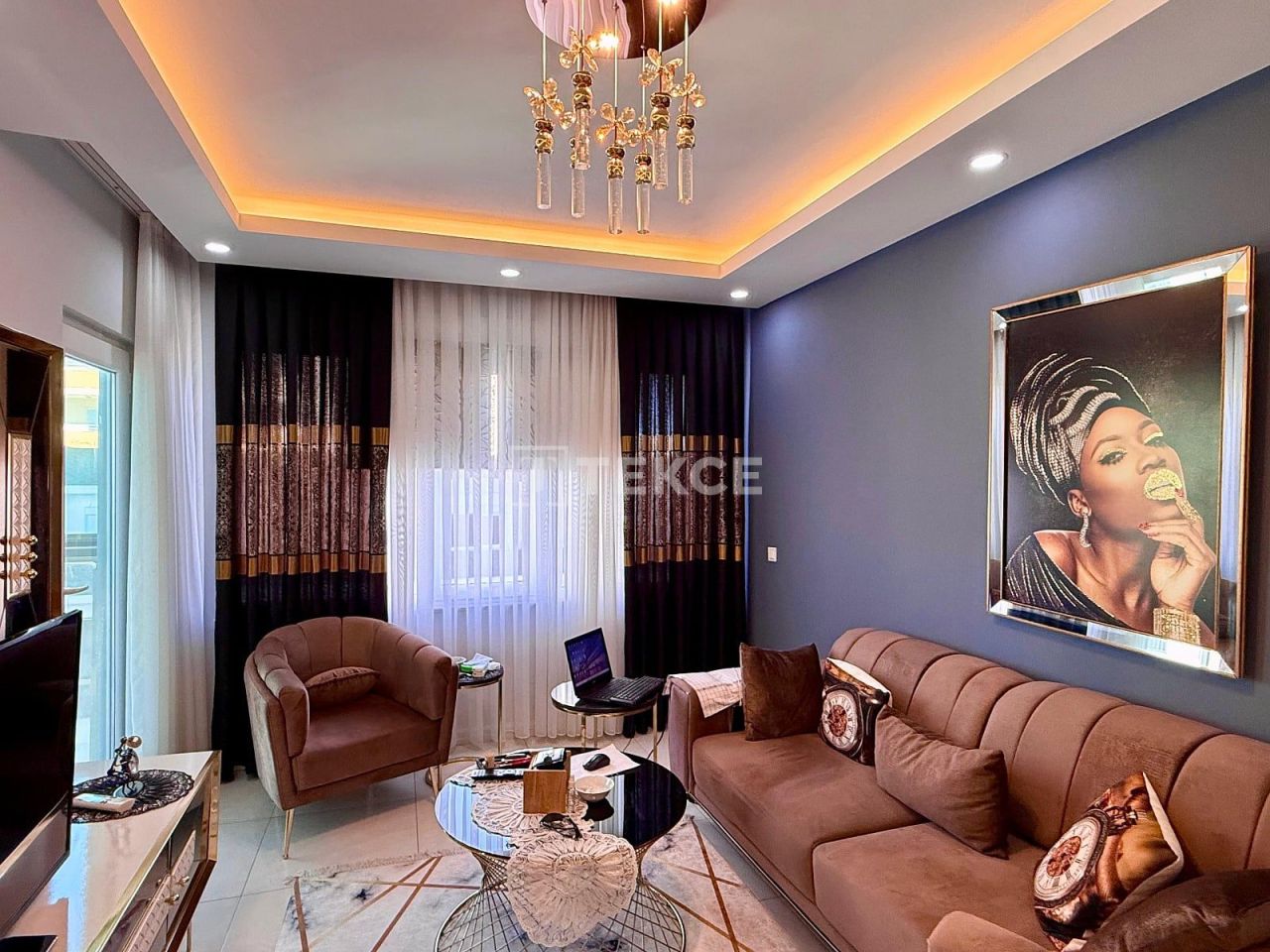 Апартаменты в Алании, Турция, 100 м² - фото 10