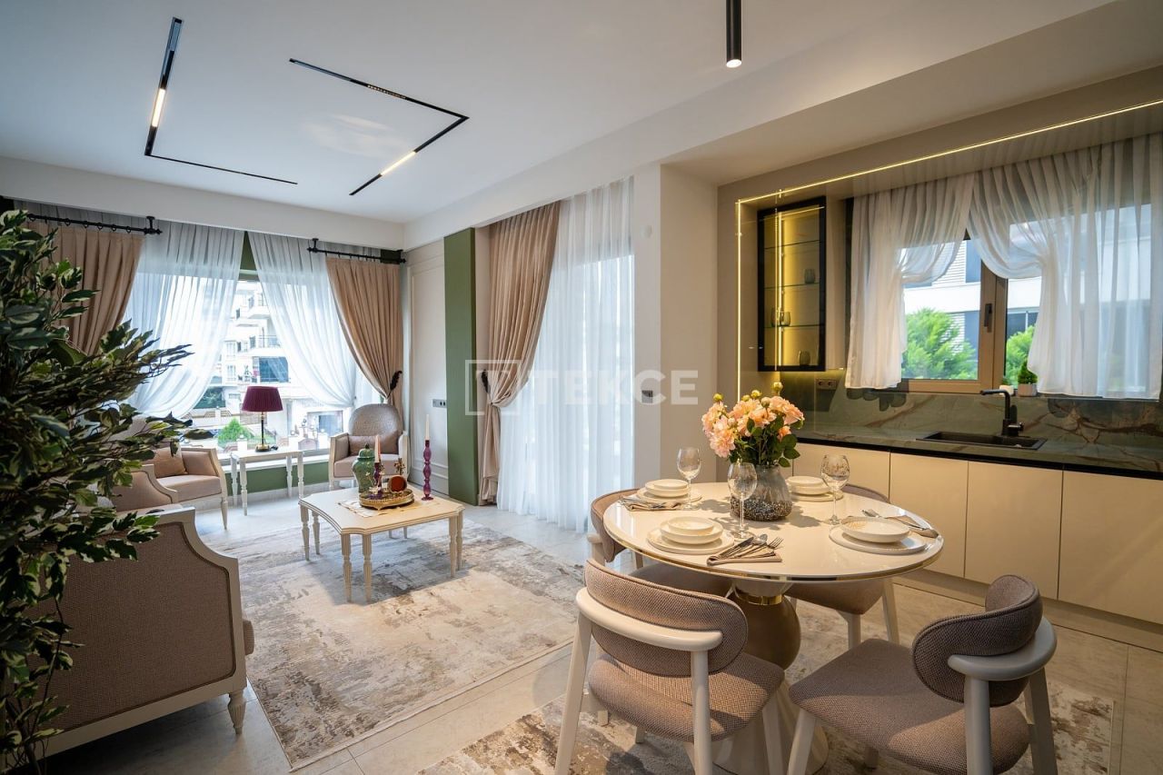 Апартаменты в Алании, Турция, 93 м² - фото 11