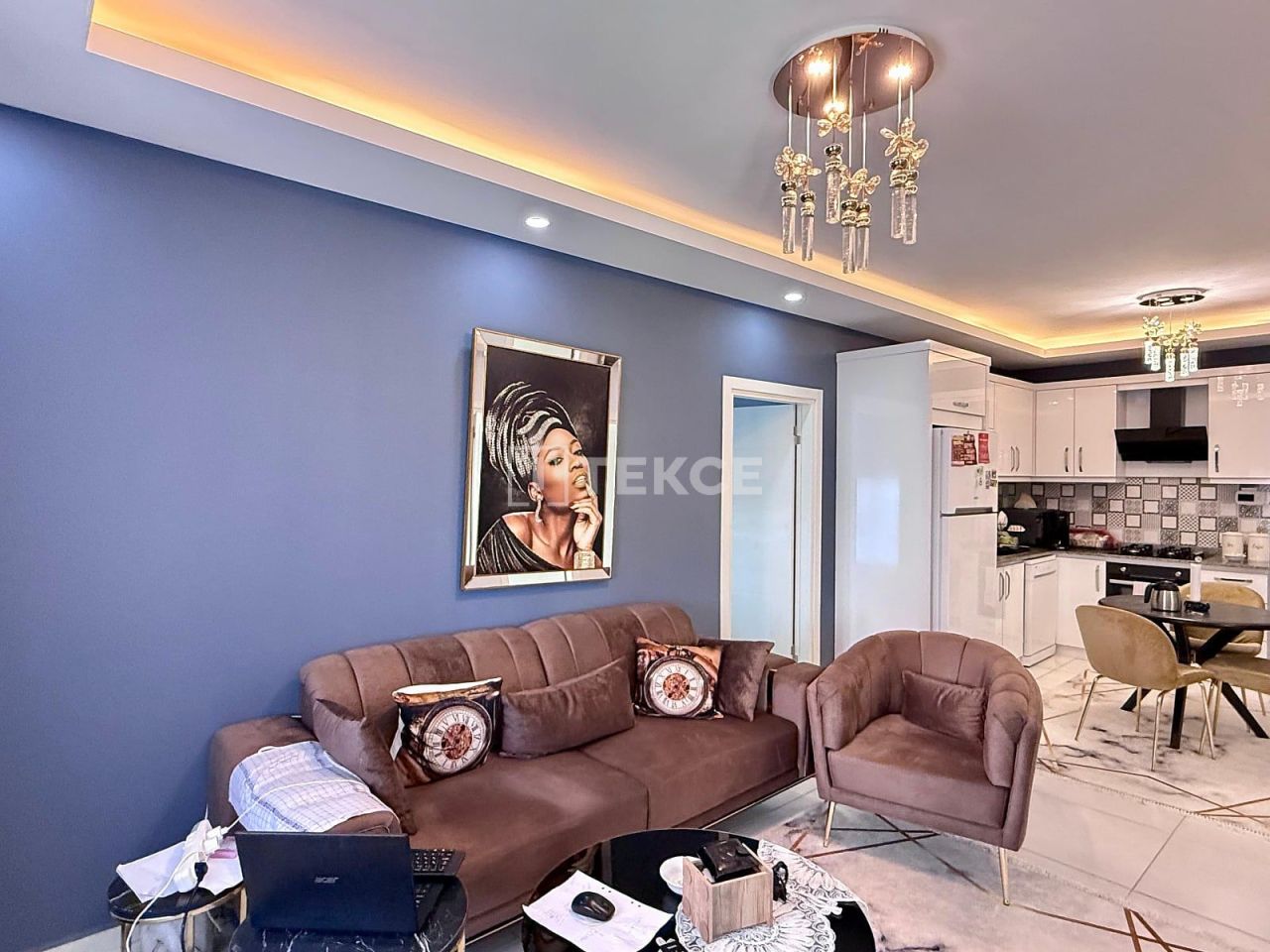 Апартаменты в Алании, Турция, 100 м² - фото 11