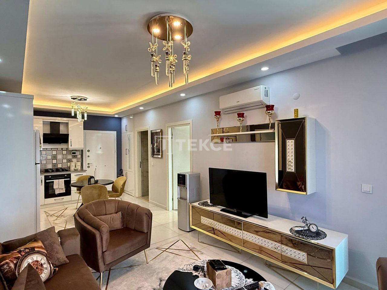 Апартаменты в Алании, Турция, 100 м² - фото 12