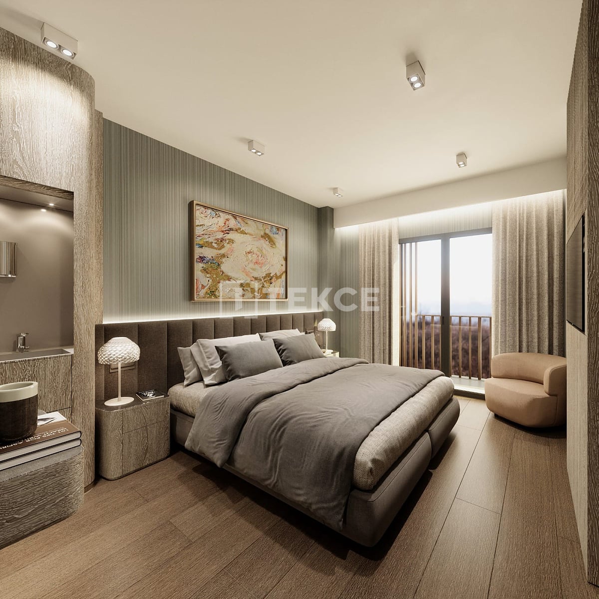 Апартаменты в Стамбуле, Турция, 64 м² - фото 13