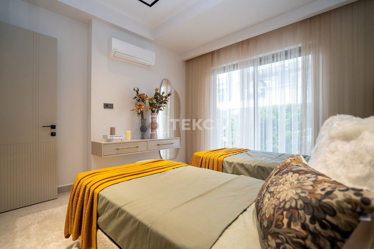 Апартаменты в Алании, Турция, 57 м² - фото 14