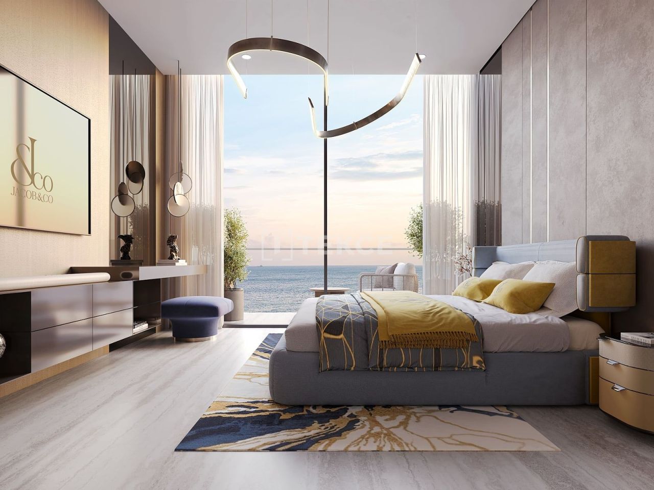 Апартаменты Остров Аль-Марджан, ОАЭ, 70 м² - фото 15