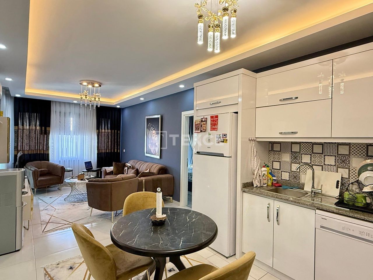 Апартаменты в Алании, Турция, 100 м² - фото 16