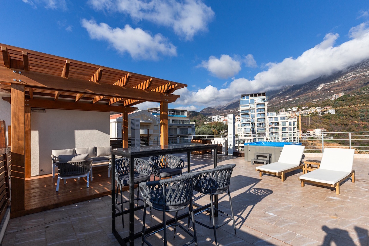 Пентхаус в Бечичи, Черногория, 150 м² - фото 12