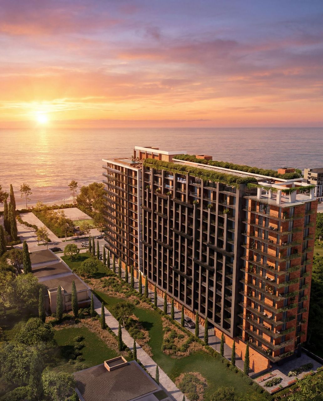 Квартира в Кобулети, Грузия, 38 м² - фото 1