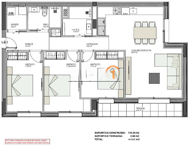 Квартира в Санта-Коломе, Андорра, 117 м² - фото 4