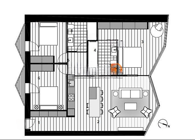 Квартира в Андорра-ла-Велье, Андорра, 95 м² - фото 10