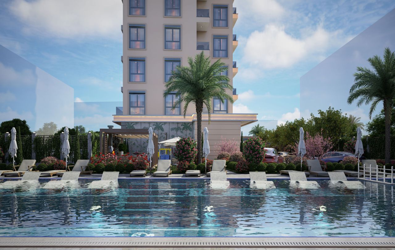 Апартаменты в Алании, Турция, 100 м² - фото 9