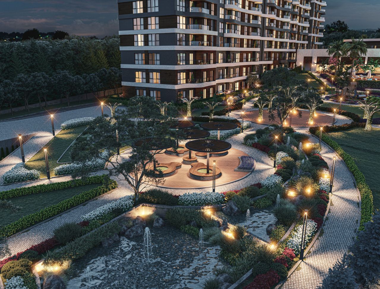 Апартаменты в Пендике, Турция, 45 м² - фото 11