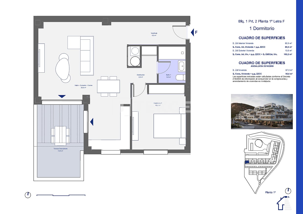 Апартаменты в Пульпи, Испания, 96 м² - фото 11