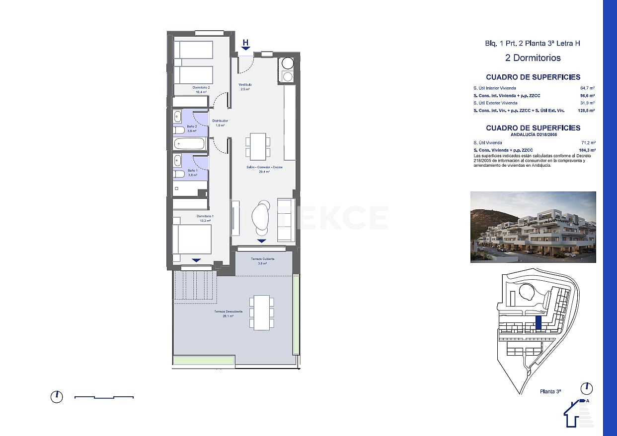 Апартаменты в Пульпи, Испания, 96 м² - фото 13