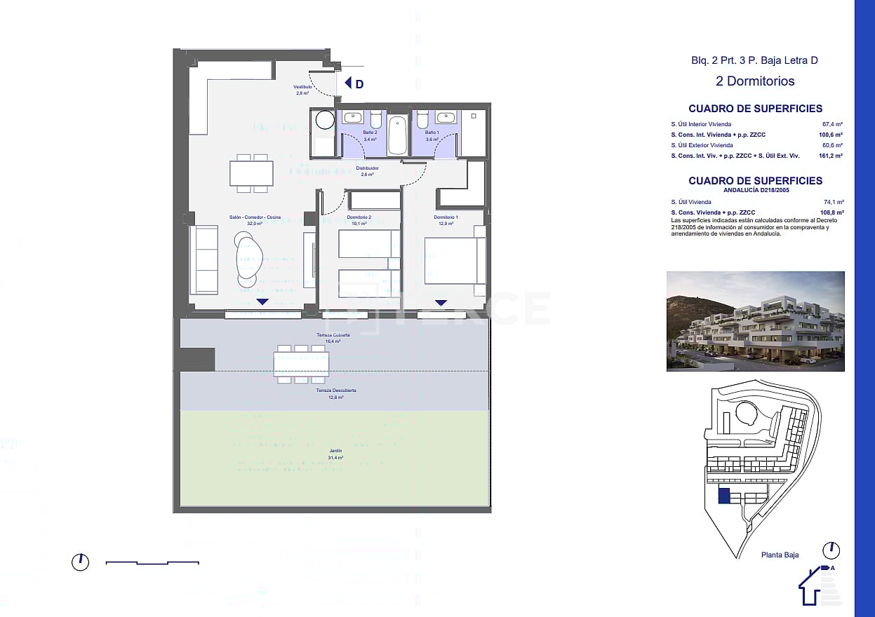 Апартаменты в Пульпи, Испания, 96 м² - фото 16