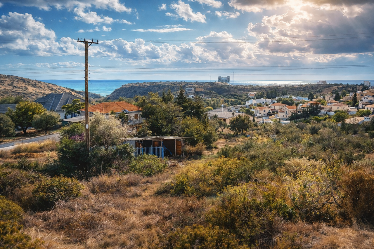 Земля в Агиос Тихоне, Кипр, 3 030 м² - фото 1