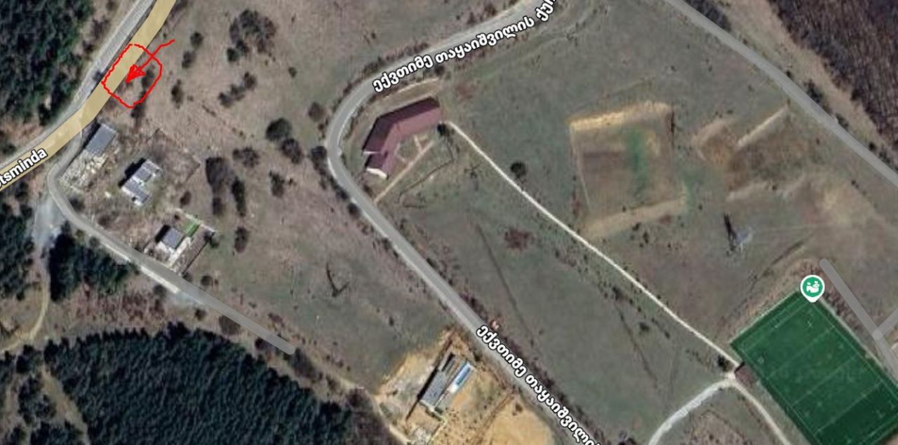 Земля в Тбилиси, Грузия, 1 262 м² - фото 1